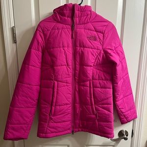 Hot Pink North Face Jacket